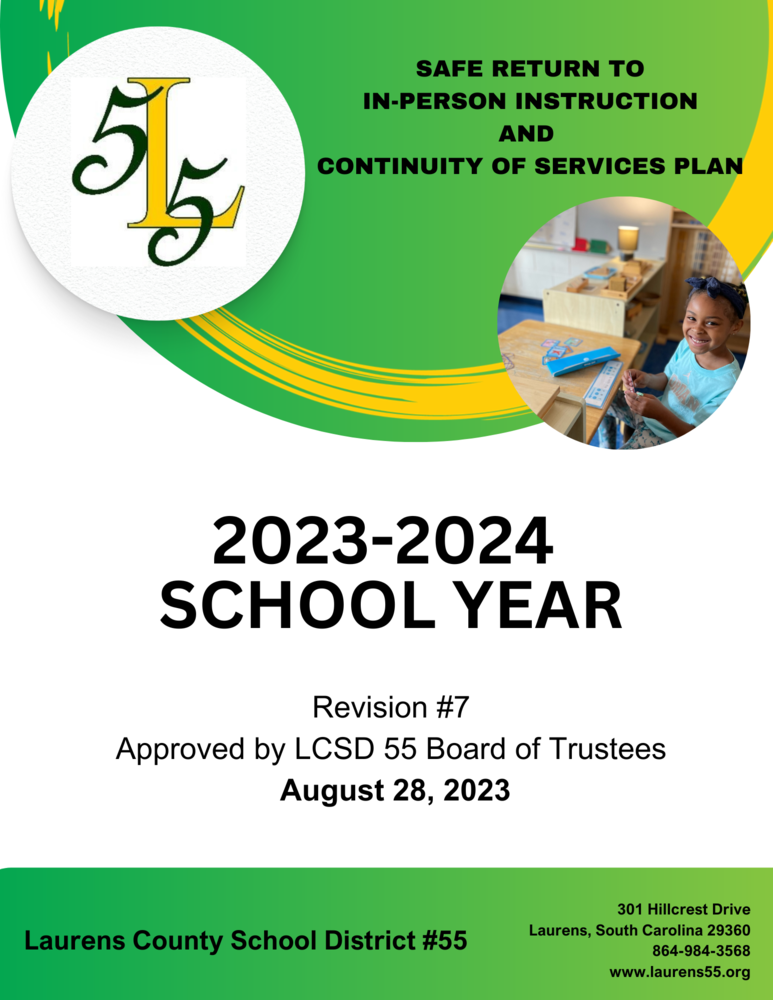 2023-2024 Continuity of Services Plan