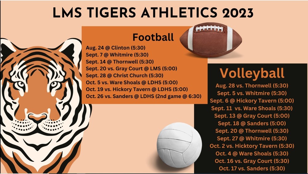 LMS Tiger Athletics 2023