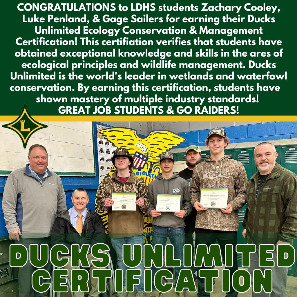 Ducks Unlimited Certification
