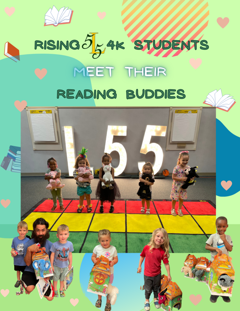 Rising L55 4K Students Meet Their Reading Buddies